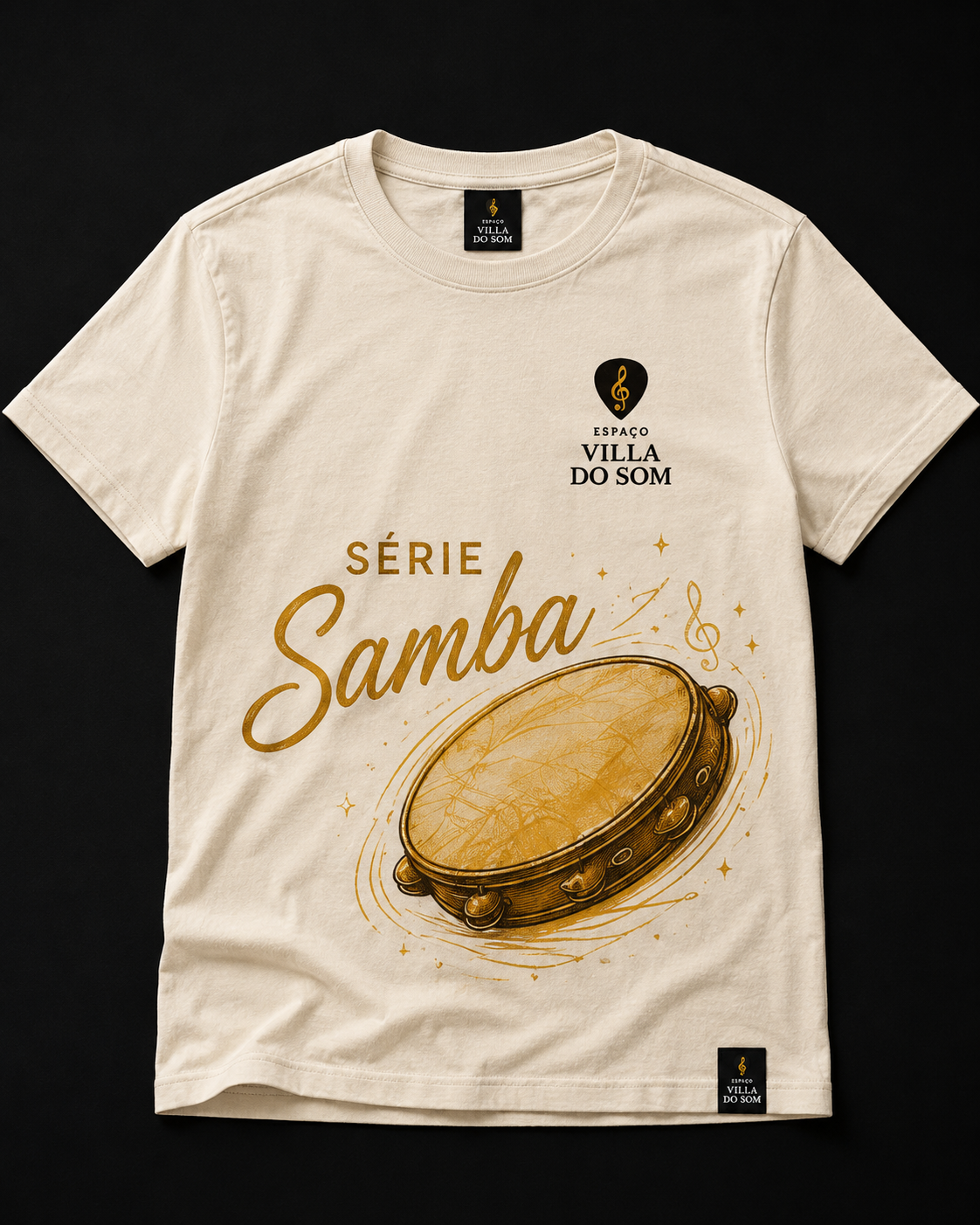 Camiseta Série Samba Pandeiro